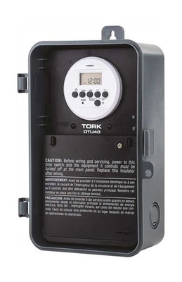 NSi Industries TORK DTU40 Indoor/Outdoor, 7-Day 40-Amp Universal Multi-Volt D...