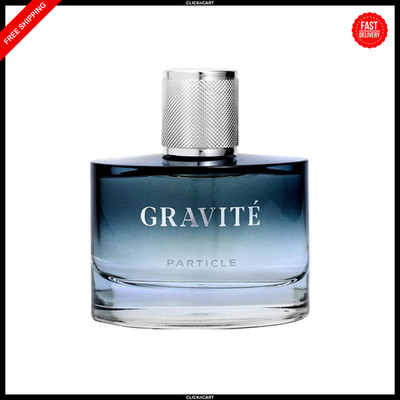 Particle Gravité Cologne for Men, Long Lasting Woody Citrus Musk Scent, 3.38oz 