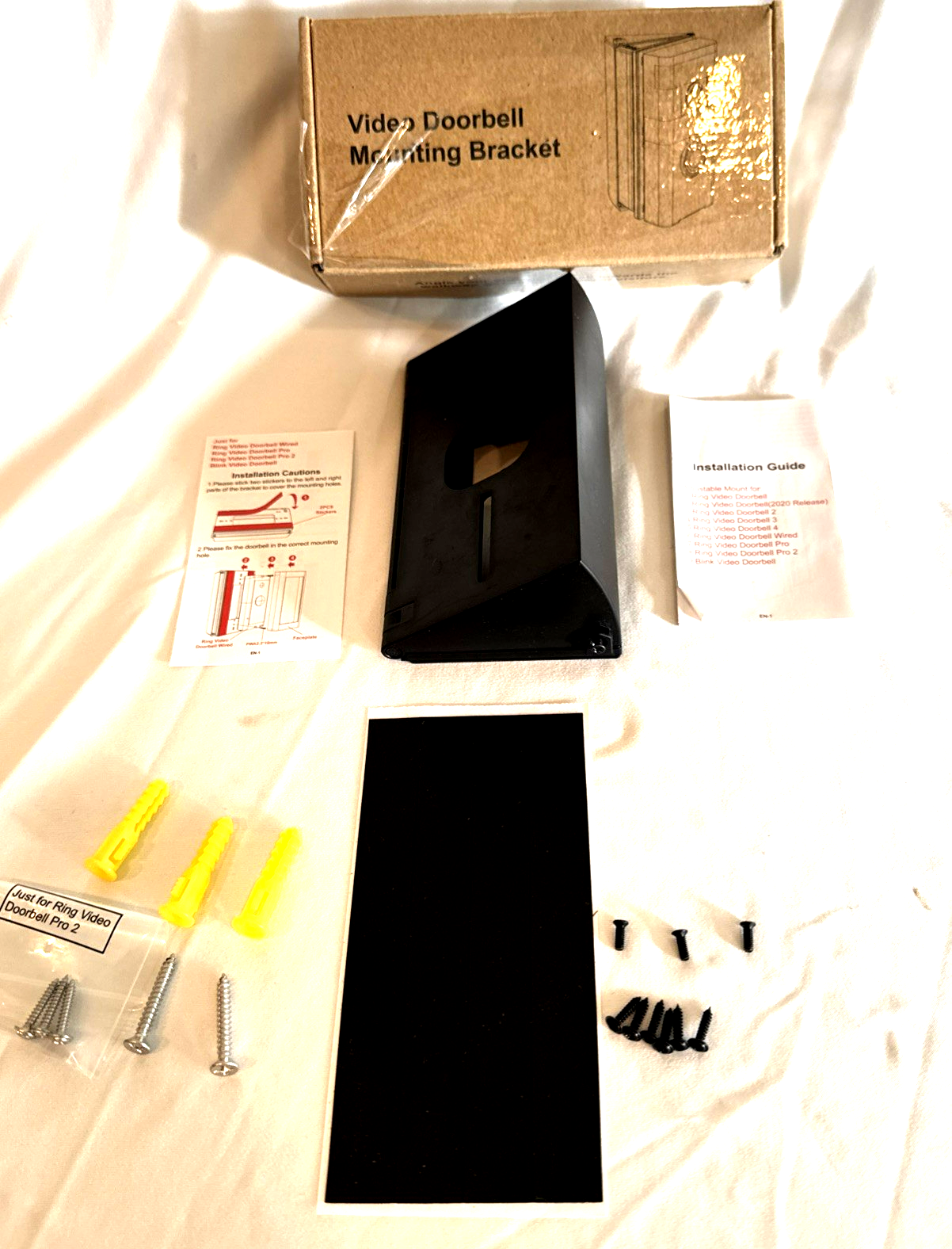 Ring Video Doorbell Pro 2 Mounting Bracket Replacement-image