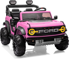 24V Ride on Toys for Big Kids, Licensed Ford Bronco Raptor 2 Seater Ride on Cars