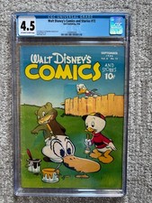 Walt Disney's Comics and Stories #72 (1946) CGC - 4.5, Carl Barks story & art