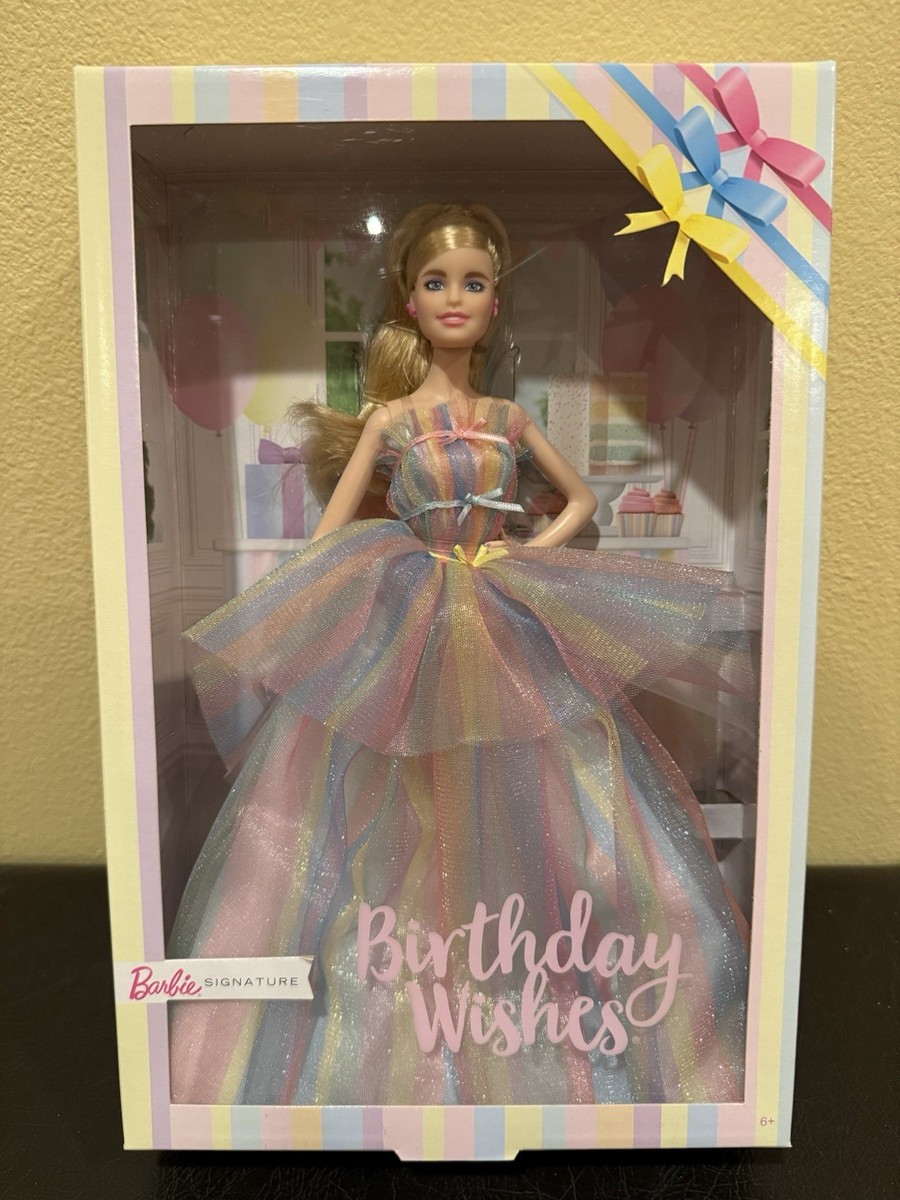 Barbie Doll Signature Series Birthday Wishes 2019 Mattel