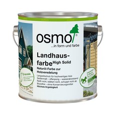 OSMO Landhaufarbe -2101 Weiß-2,5 Liter