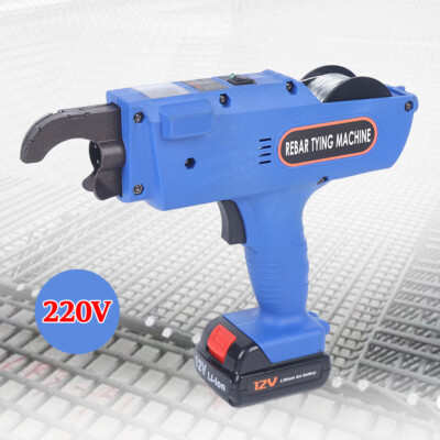 F??r 8-34mm Stahlband 12V Automatische Bindemaschine Handheld Rebar Tier Tool