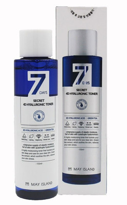 May Island 7 Days Secret 4D Hyaluron Toner