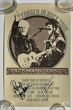 Bachman & Turner Poster JSA Signed Autograph 11 x 17 Bachman & Turner Poster JSA Signed Autograph 11 x 17