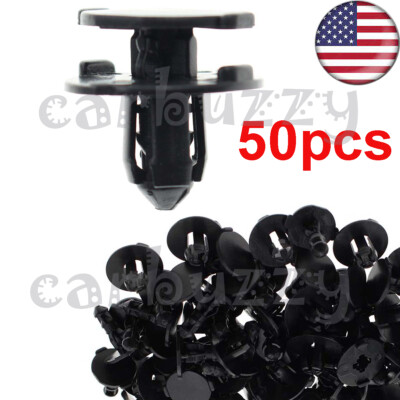 20-Piece Black Bumper Splash Shield Push Clip Kit – 8mm Rivet Retainers, Fits Many Nissan/Infiniti Models 10 thumbnail image