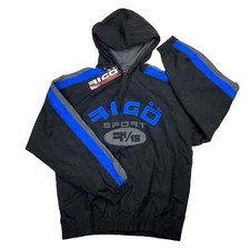 Rigo Sport Vintage Windbreaker Pullover Jacket XXL
