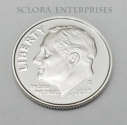 2013 S Roosevelt *90% SILVER PROOF* Dime  **FREE SHIPPING**
