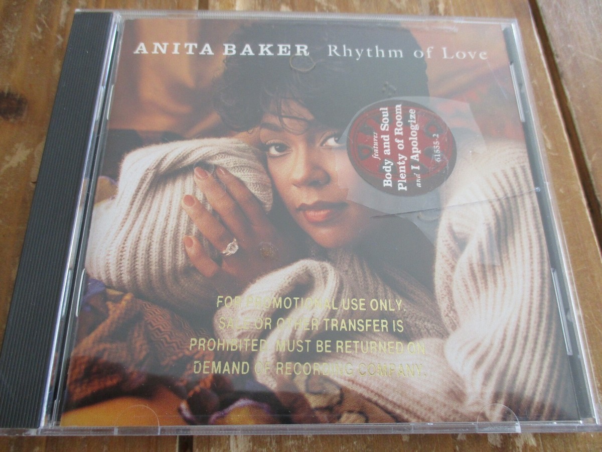 Anita Baker, Rhythm of Love CD, 1994, Elektra, Promo | eBay