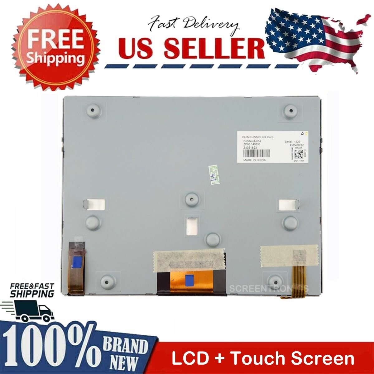 8.4" Uconnect 3 Touch Screen Digitizer For 2013-2017 Dodge RAM 1500/2500/3500 & More – Harman Kardon/Innolux