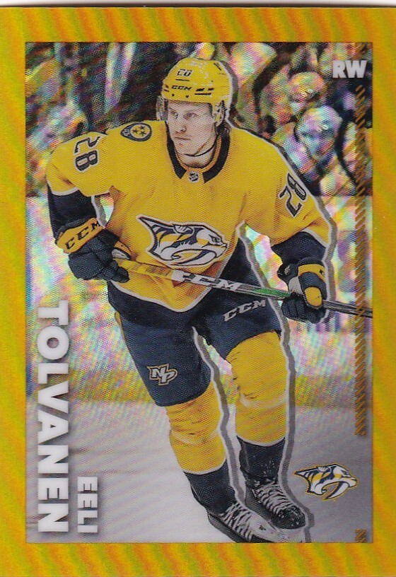 2022-23 Topps Chrome NHL Gold Sticker #280 Eeli Tolvanen - Nashville /50 MADE