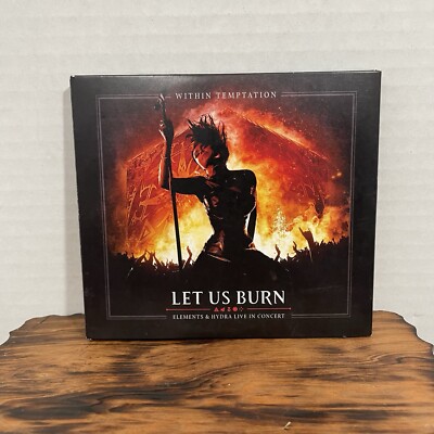 Within Temptation Let Us Burn Elements & Hydra Live In Concert Blu-Ray + 2x CD