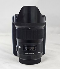  Sigma Art 35mm F/1.4 DG HSM Lens For Canon S/N 50005598 