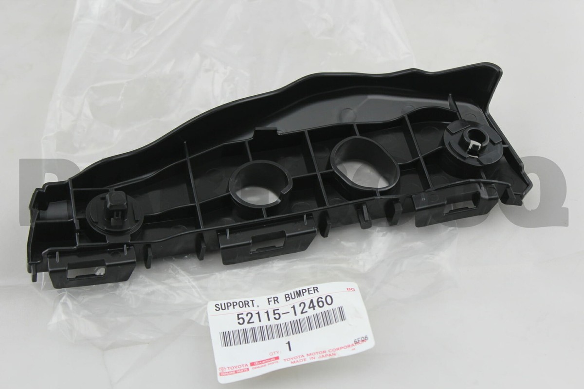 5211512460 Genuine Toyota SUPPORT, FRONT BUMPER SIDE, RH 52115 