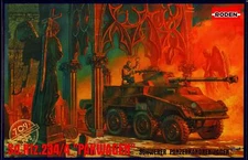 Roden Models 1/72 SCHWERER PANZERSPAHWAGEN Sd.Kfz. 234/4 8-Wheel Armored Car