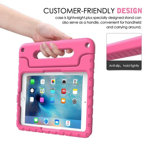 For iPad Mini 2 3 4 5 iPad 2 3 4 5 6 Kids Shockproof EVA Case Stand Handle Cover - Picture 7 of 24