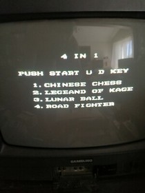 NES FAMICOM GAME ONLY CHINESE CHESS, LEGENG OF CAGE, LUNAR BALL, ROAD FIGHTER