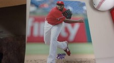 Hector Neris Philadelphia Phillies Signed 8x10 Photo COA 