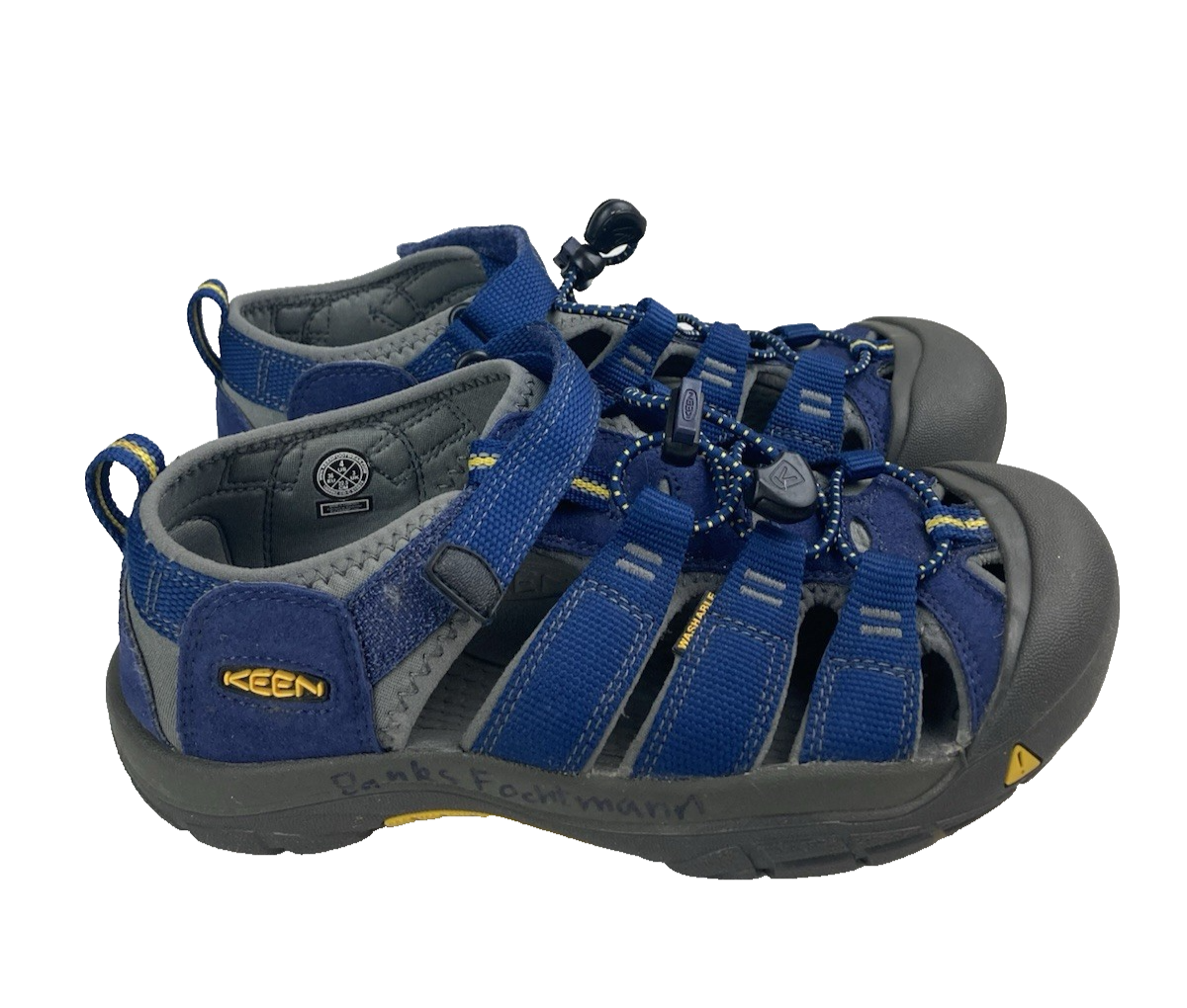 Sandali KEEN Newport H2 bambini piccoli impermeabili ibridi taglia 4M ragazzi ragazze blu