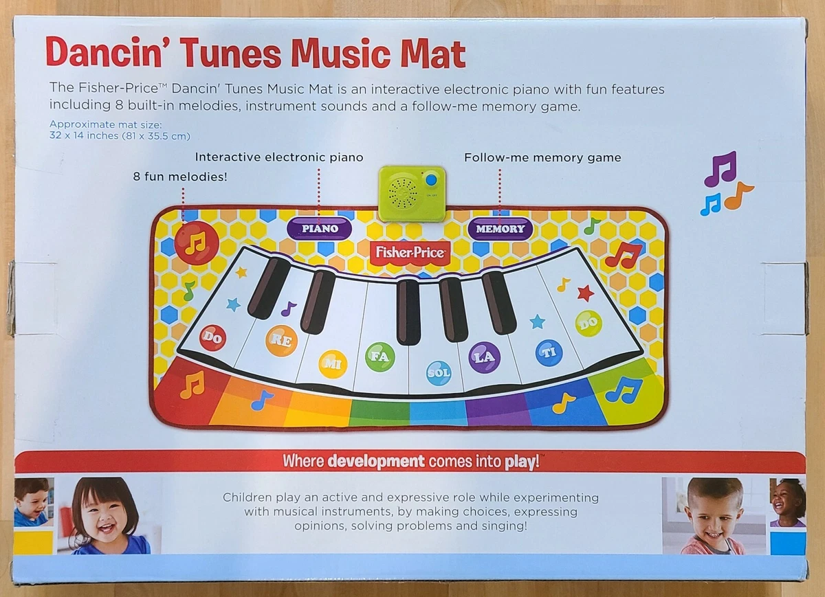 Fisher price sales piano music mat