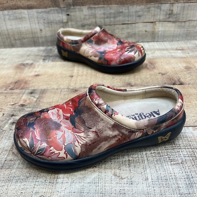 Alegria Pg Lite Slide Clog Classic Desert Black Leath… - Gem