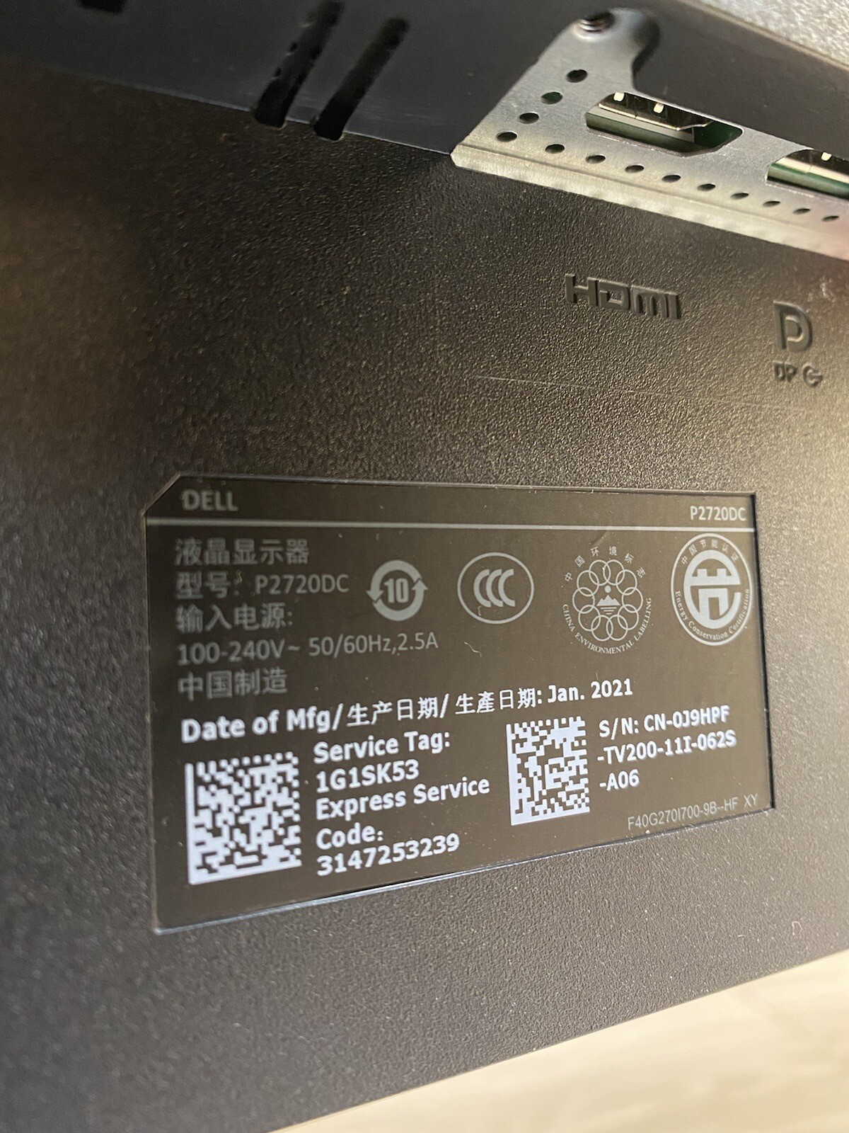 QHD LED-Backlit IPS LCD Monitor 