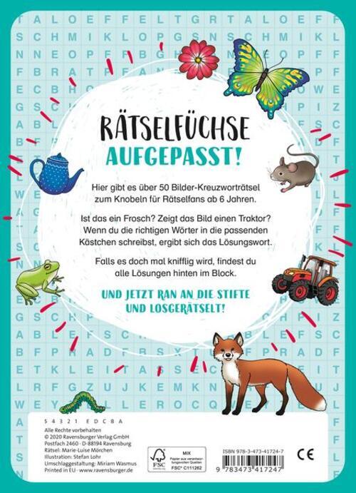 Thumbnail - Lustige Kreuzworträtsel Ab 6 Jahren | Marie-luise Mörchen |