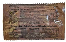 USGI Ration Caramel Recovery Bar, Full Size [2.2 oz.] - 6, 12, 24 and 48 Packs!