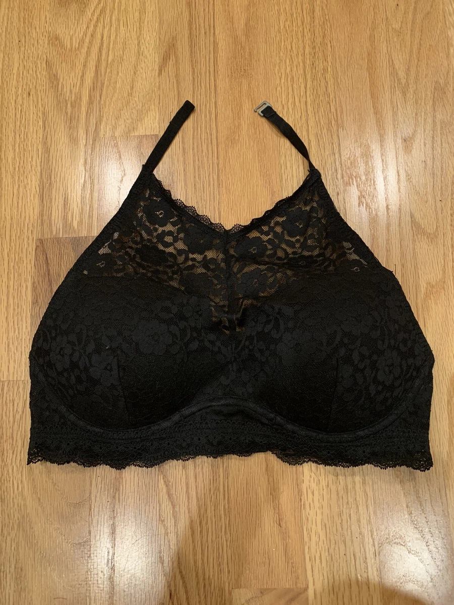 Crochet Lace Longline Bralette