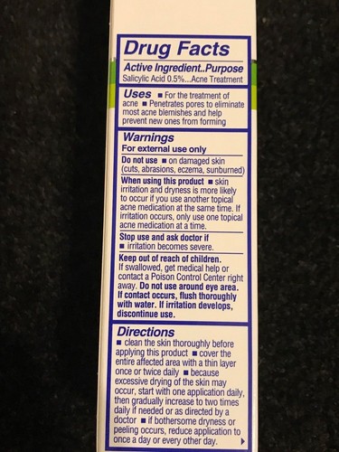 Hidratador de limpieza de manchas Benzac Acne Solutions 1 oz lote de 6 botellas - Imagen 7 de 9