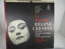 Regine Crespin The Voice Of Wagner LP Record Angel 35832 VG+ Ultrasonic Clean