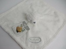 NWT Blankets  And Beyond Bless This Baby Baptism White Lamb Bear Security Plush