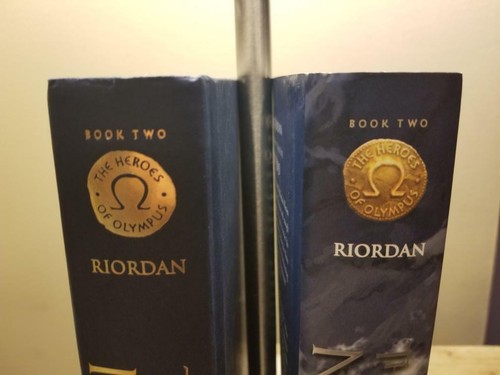 The Son of Neptune (Heroes of Olympus #2) by Rick Riordan 1st & 1st HB DJ VGC!! - Picture 4 of 12