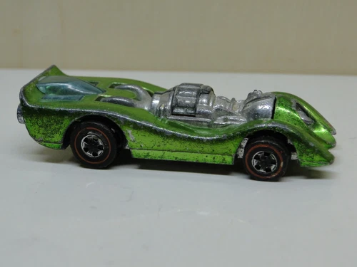 Hot Wheels Redline 1970 Jet Threat Green Hong Kong