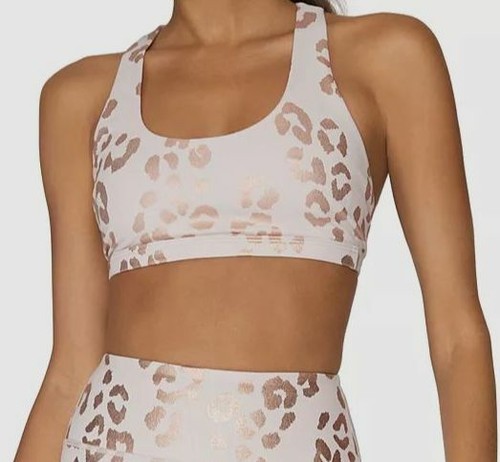 58 $ Spiritual Gangster Damen rosa Reana Tiermotiv 2.0 Sport-BH Größe X-Small