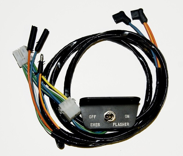 NEW 1965 Early 1966 Mustang Emergency Flasher Switch And HARNESS eBay