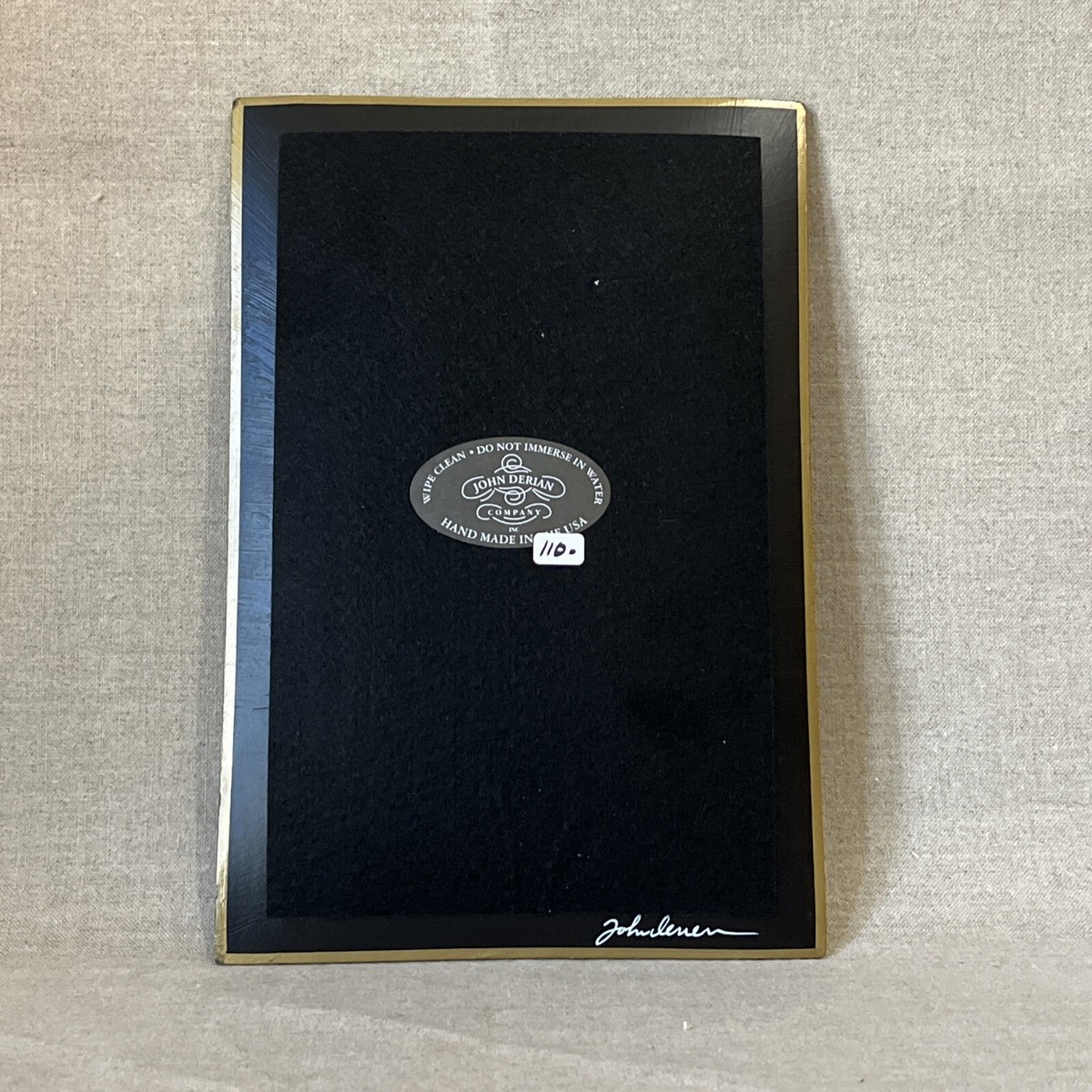 JOHN DERIAN Decoupage Glass Plate Tray. 100% Authentic. Brand New