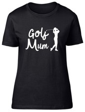 Golf Mum Fitted Womens Ladies T Shirt