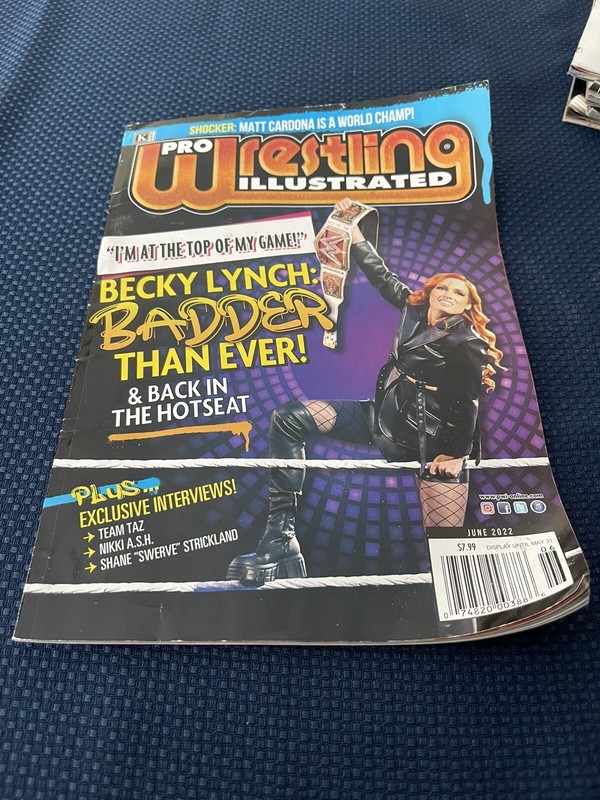 Pro Wrestling Illustrated Magazine June 2022