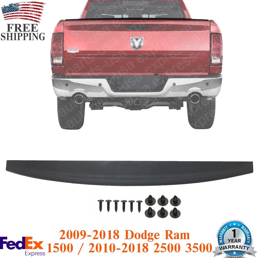 Tailgate Top Protector Molding For 2009-2018 Dodge Ram 1500 /2010-2018 2500 3500