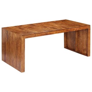 Dettagli Su Vidaxl Legno Massello Dacacia Tavolo Da Pranzo Tavola Mensa Arredo Per Cucina