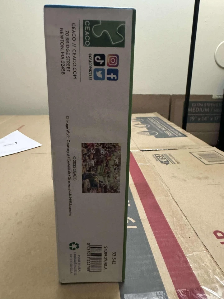 Ceaco - Gatitos en la sala de estar - Rompecabezas de 1000 piezas ligeramente usado Foto 3 de 4