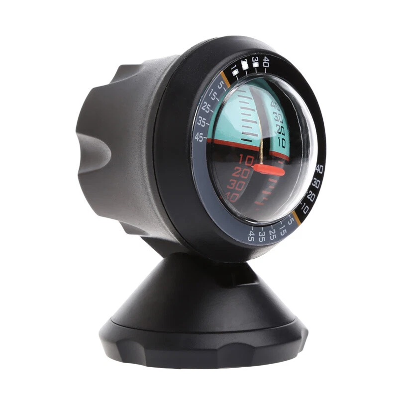 Car Safety Balancer Angle Tilt Indicator Level Inclinometer Slope Gauge Meter - Image 3 of 4