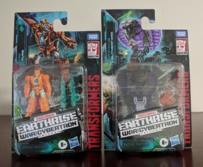 Transformers Earthrise WFC-E13 SLITHERFANG & WFC-E13 RUNG Battle Masters Set