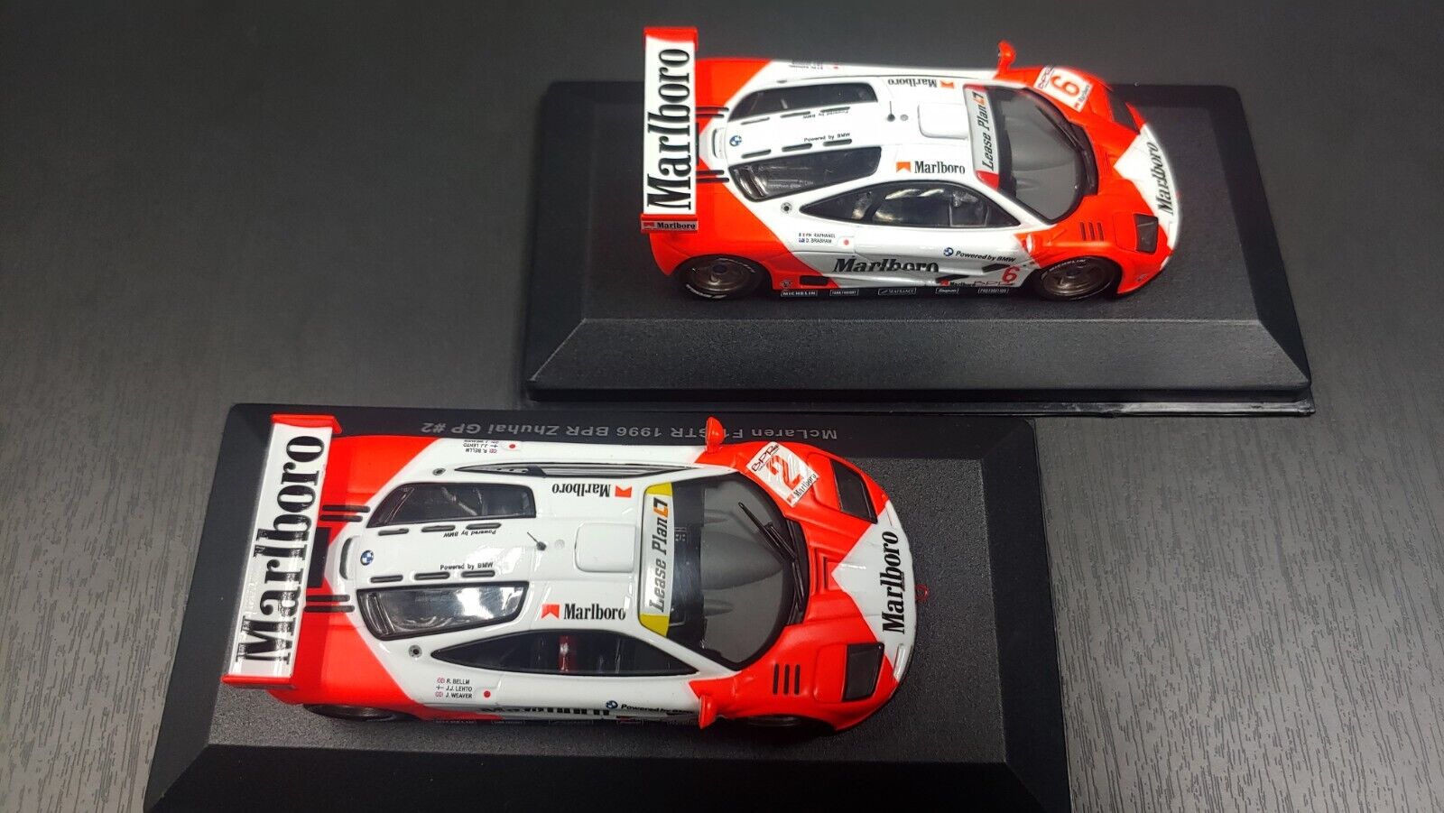 1/43 Palma (Ixo) Mclaren F1 GTR BPR Zhuhai GP Set (No minichamps / Spark)