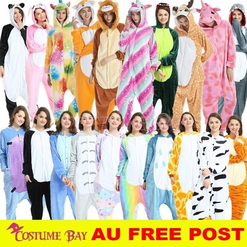 Giraffe Adult Kigurumi Animal Cosplay Unisex Pajamas Pyjamas Onesies Costume - Photo 1 sur 249