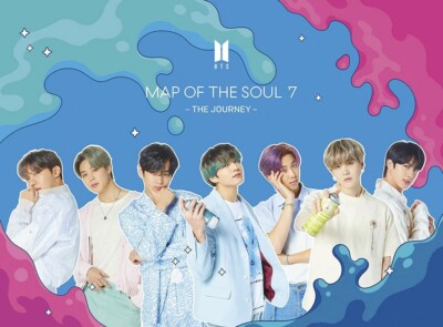 New BTS MAP OF THE SOUL 7 THE JOURNEY First Limited Edition Type B