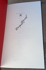 Margaret Atwood Signed book Burning Questions