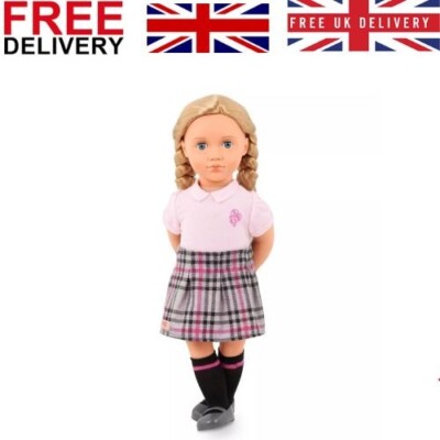 Our Generation Doll Deluxe School Girl Hally with Accessories UK